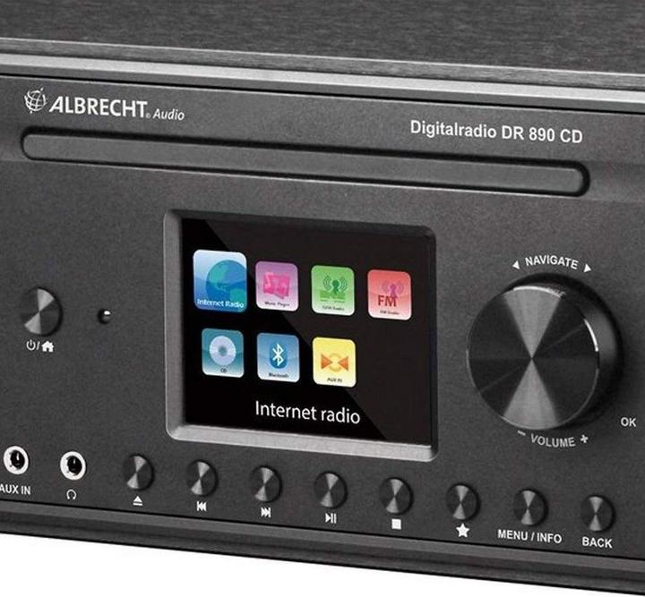 Produktbild Albrecht Dr 890 (DAB+, Internetradio, Bluetooth, WLAN)