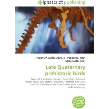 Late Quaternary prehistoric birds, Fachbücher