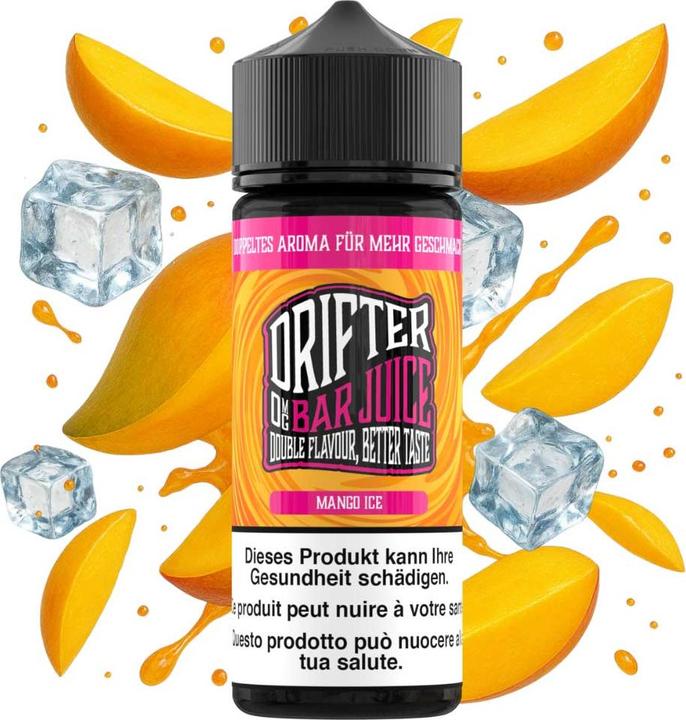Actual product image Drifter Bar Juice - Mango Ice 120ml - Shortfill (Mango)