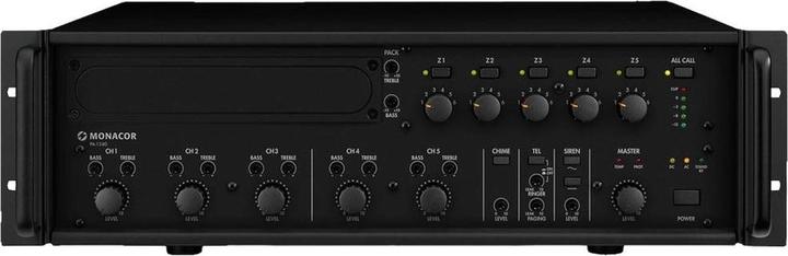 Image du produit Monacor Amplificateur Public Adress PA-1240 240 W 5 zones (Amplificateur)