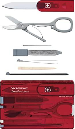 Produktbild Victorinox SwissCard, Rubin transp. in Blister