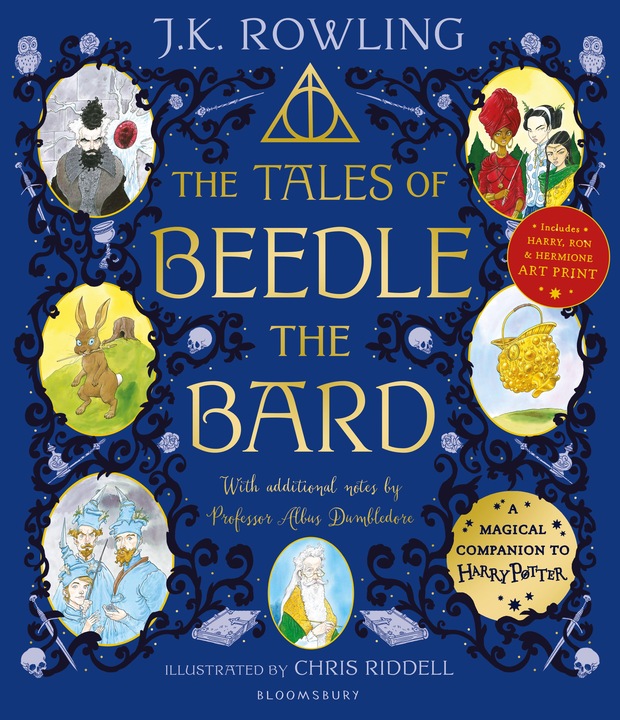 Produktbild The Tales of Beedle the Bard - Illustrated Edition (Englisch, J. K. Rowling, 2022)