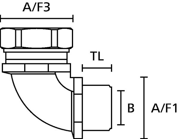 Actual product image HellermannTyton 166-32406 (Cable hole, 4.60 cm)