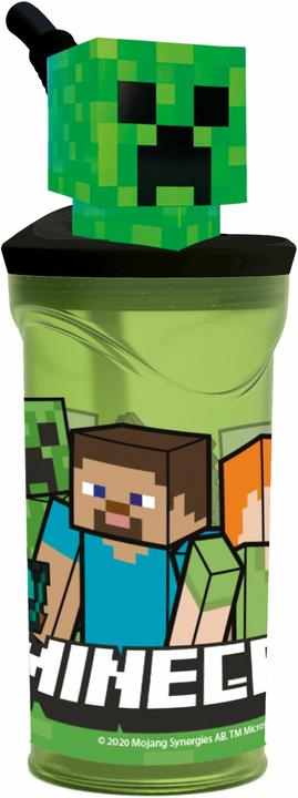 pos Trinkbecher Minecraft 360ml mit 3D Figur