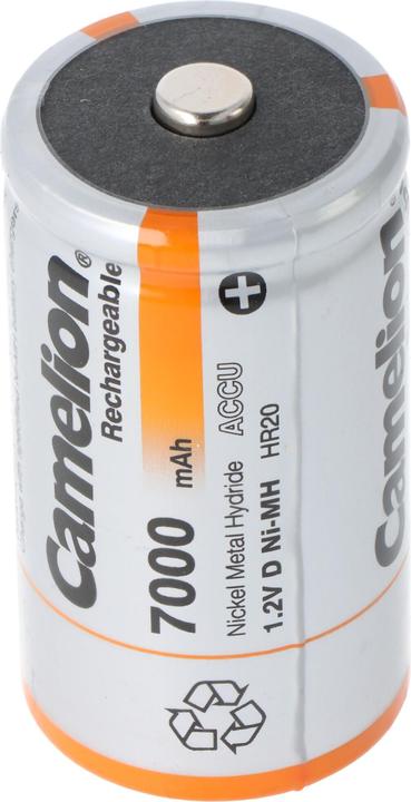 Produktbild Camelion Mono D Akku, NiMH, 1,2V 7000mAh, 2er Blister (2 Stk., D, 7000 mAh)