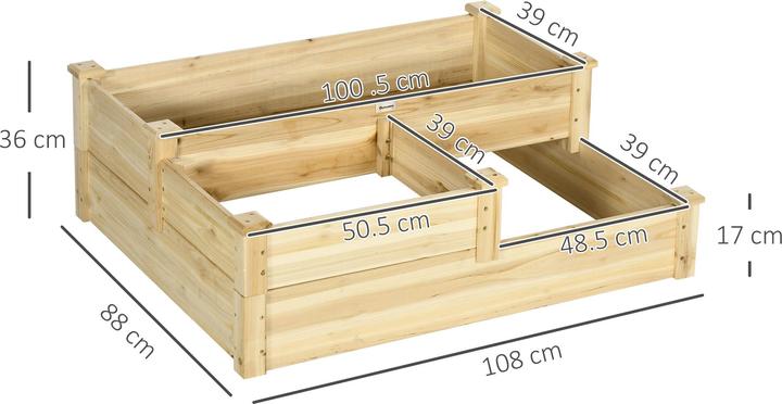 Produktbild Outsunny Gartenbeet
