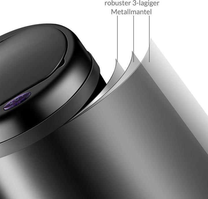 Produktbild Monzana Mülleimer Sensor (50 l)