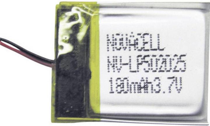 Actual product image Sol Expert Micro LiPo battery L180 3.7 V (ma