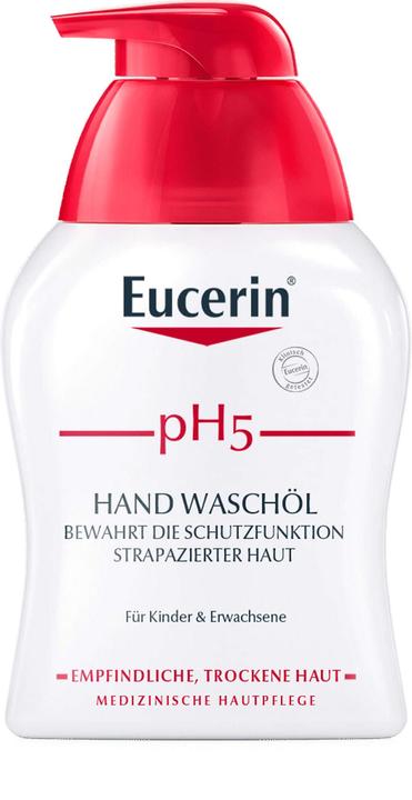 Actual product image Eucerin pH5 (Liquid soap, 250 ml)