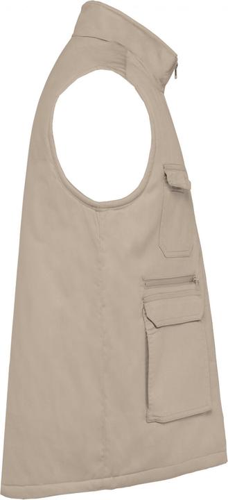 Produktbild Kariban Gepolsterte Polycotton-Multitaschen-Weste (XL)
