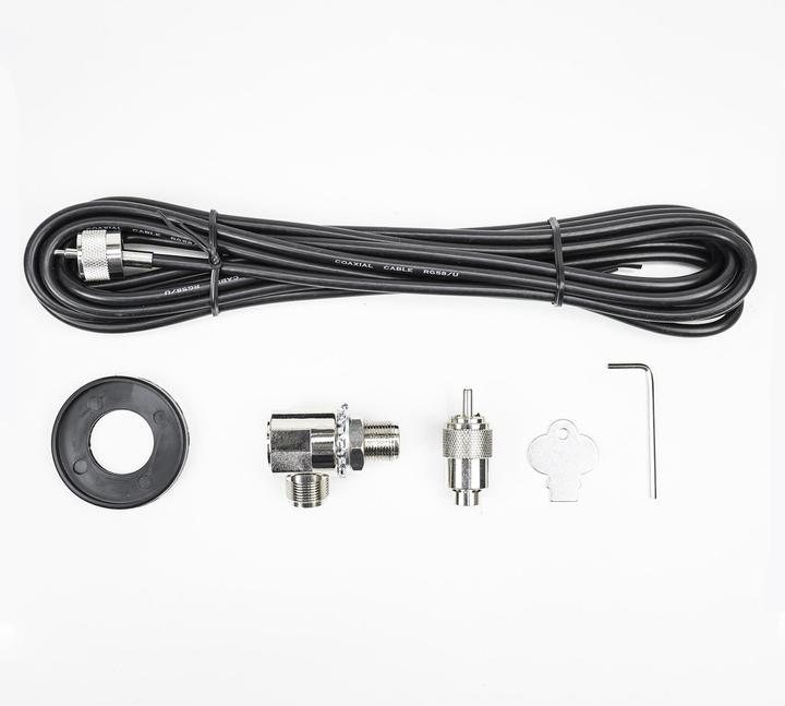 Produktbild PNI CB-Antenne ML201 Schwarz, Länge 201 cm, 26-28 MHz, 1200 W mit Neigung um 90 Grad