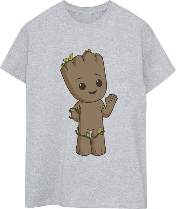 Image du produit - T-shirt AM GROOT CUTE GROOT - Femme (S)