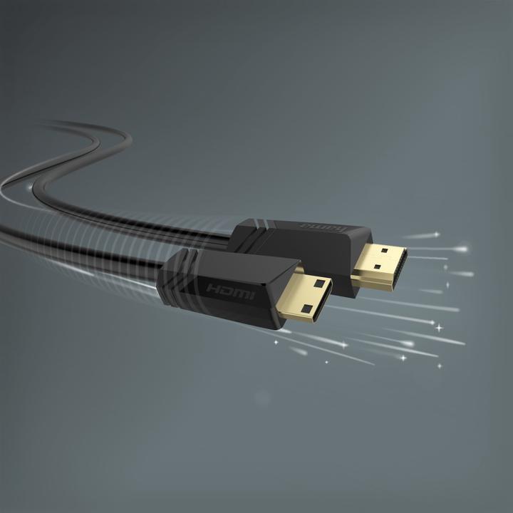 Actual product image Hama HDMI (Typ A)| mini HDMI (Typ C) — mini HDMI (Typ C) (1.50 m, HDMI, 2.0)