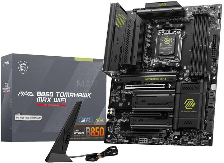 MSI MAG B850 Tomahawk Wifi (B850,AM5,ATX,DDR5) (AM5, AMD B850, ATX)