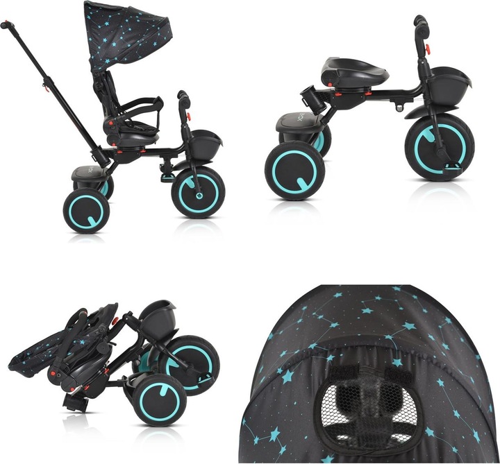 Produktbild Byox Dreirad Tricycle Orion faltbar