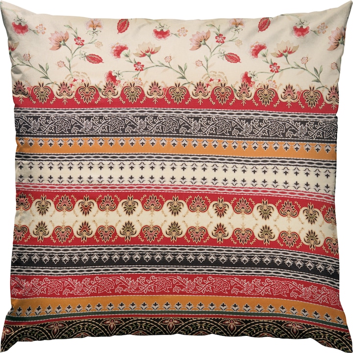 Beige-rosso