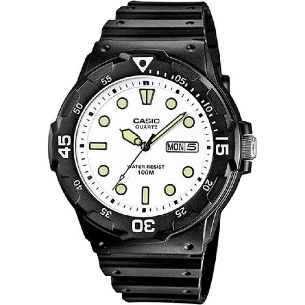 Casio, Armbanduhr, Collection, Schwarz, (Analoguhr)