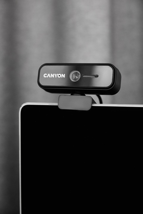 Produktbild Canyon C2N 1080P full HD 2.0Mega fixed focus webcam with USB2.0 connector, 360 degree rotary view sc (2 Mpx)