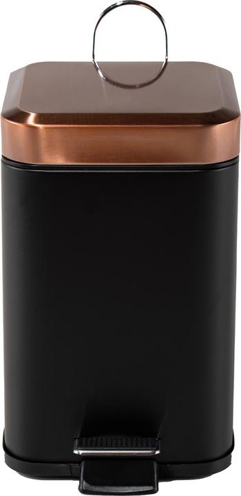 Actual product image HTI-Living Pedal bin square Jannik 3 litre black copper (3 l)