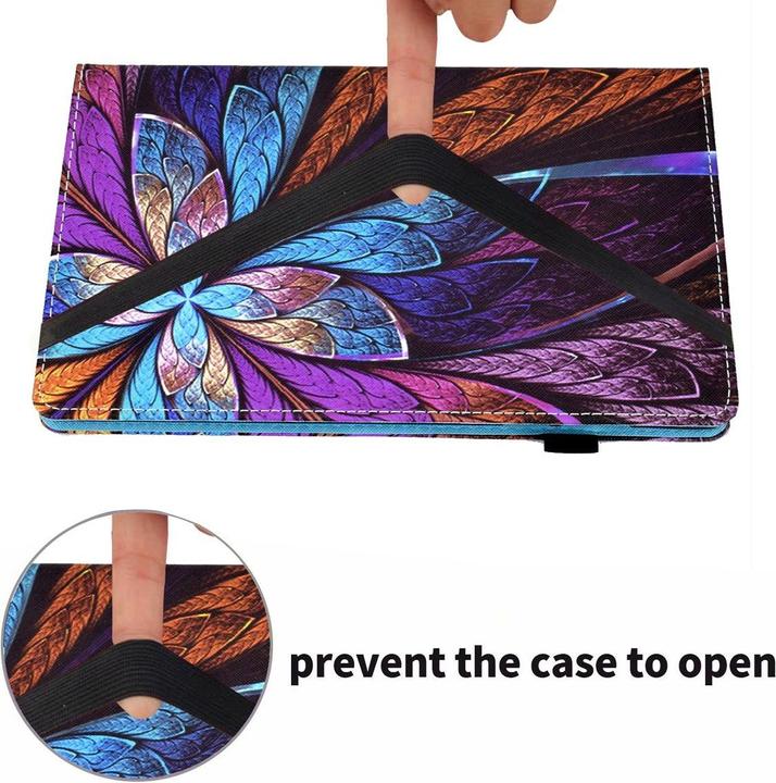 Produktbild König Design Schutz Tablet Hülle für Samsung Galaxy Tab S8 Case Cover Tasche Bumper Wallet (Galaxy Tab S8)