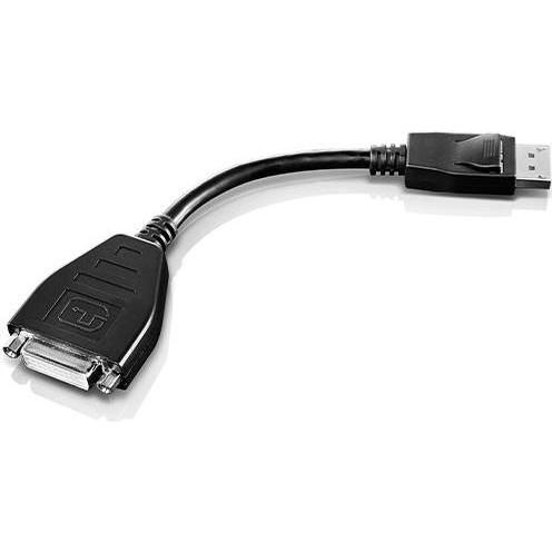 Lenovo DisplayPort-Kabel (20 cm), Data + Video Adapter