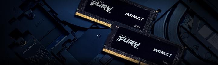Produktbild Kingston FURY Impact (2 x 16GB, 4800 MHz, DDR5-RAM, SO-DIMM)