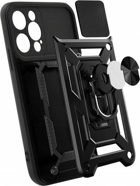 Produktbild OEM Defender Slide Hülle für iPhone 16 6,1" schwarz (Apple iPhone 16)