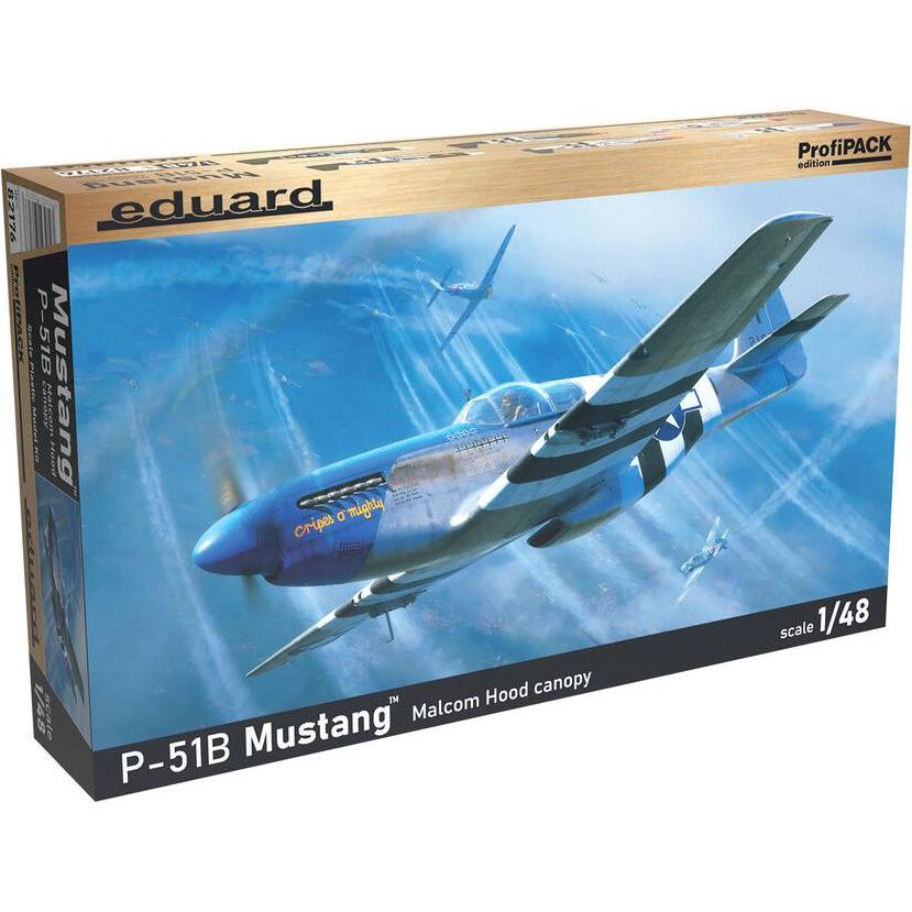 Eduard P-51B Mustang Malcolm Hood canopy 1/48 EDUARD-PROFIPACK