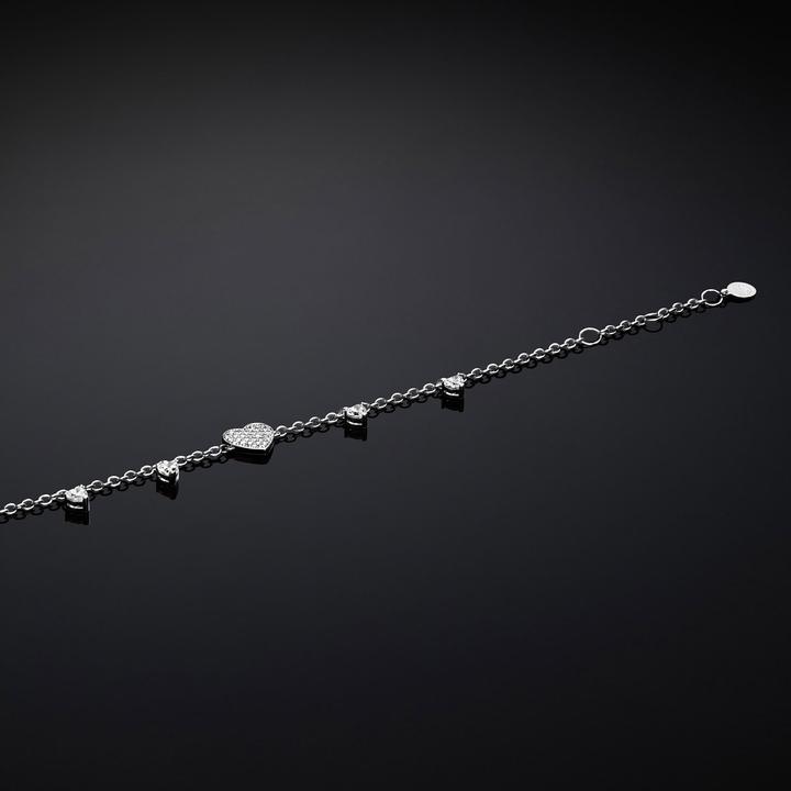 Immagine prodotto Chiara Ferragni Heart Armband (19 cm, Argento 925)