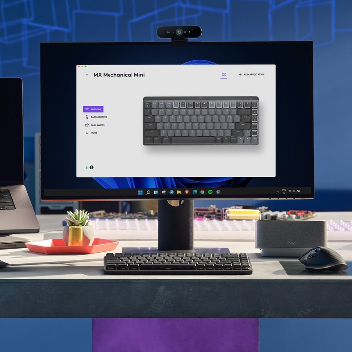 Image du produit Logitech MX Mechanical Mini (ING. Int., Sans fil)