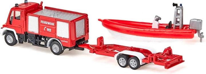 Immagine prodotto Siku Vigili del fuoco dell'Unimog con barca