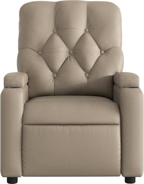 Produktbild VidaXL Massagesessel Fernsehsessel Relaxsessel Cappuccino-Braun Kunstleder