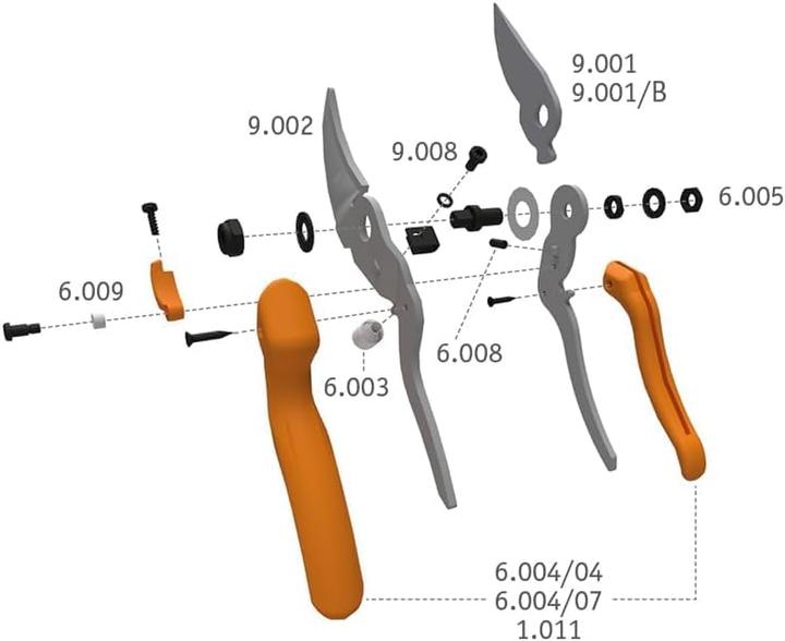 Actual product image Löwe Original 9 Standard handle
