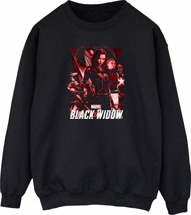 Image du produit - Sweat BLACK WIDOW MOVIE RED GROUP - Femme (M)