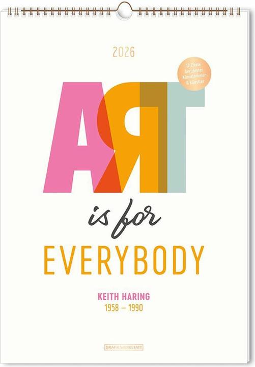 Immagine prodotto Typografie-Kalender 2026 (35 x 50 cm)