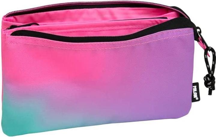 Produktbild Etui Sunset 5 Fächer Rosa 22 x 12 x 4 cm