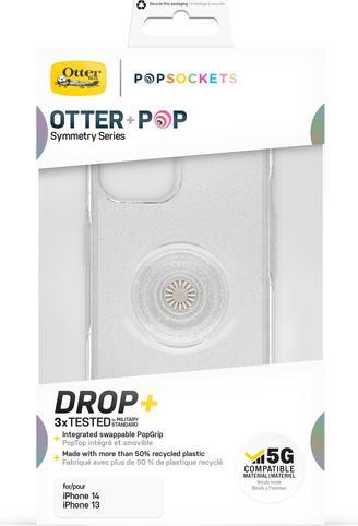 Produktbild OtterBox Otter+Pop Symmetry Clear (Apple iPhone 13, Apple iPhone 14)
