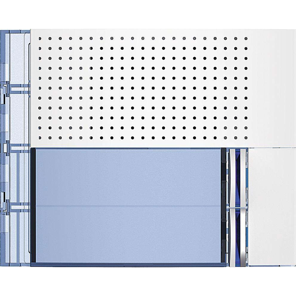 Legrand, Zubehör Gebäudesicherheit, Frontblende Basis Lautsprecher 2Rt Allwhite