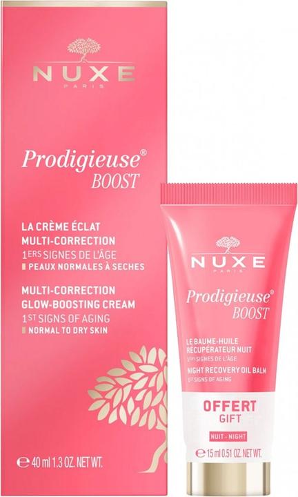 Image du produit Nuxe Prodigieuse BOOST Cream and Oil Balm Set (Kit de soins du visage)