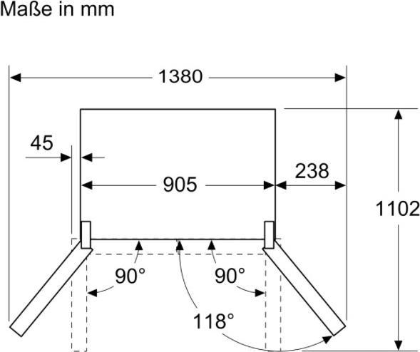 Produktbild Siemens KF96NVPEA (605 l)