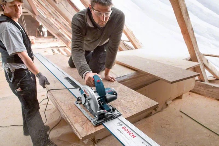 Productafbeelding Bosch Professional Handcirkelzaag GKS 65 GCE, FSN 1400, L-BOXX