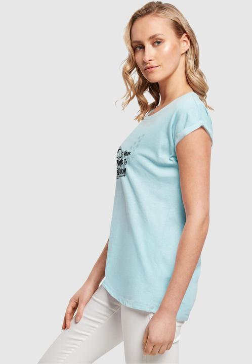 Produktbild Merchcode Ladies Its Your Time To Bloom Extended Shoulder Tee - 112545 (XS)