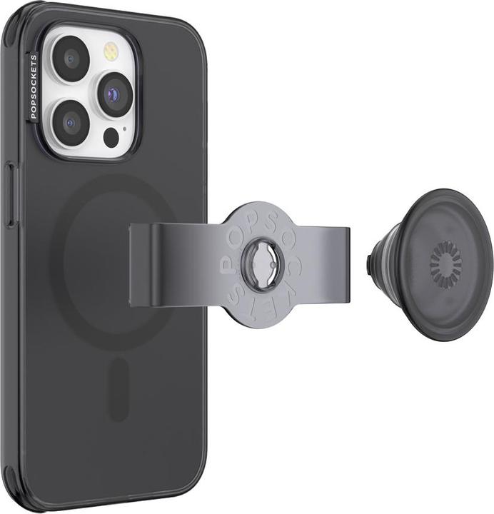 Actual product image PopSockets Backcover with Solid Black (Apple iPhone 14 Pro)