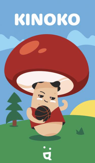 Actual product image Helvetiq Kinoko (Dutch, English, French, German, Italian, Spanish, 2 - 4 Players)