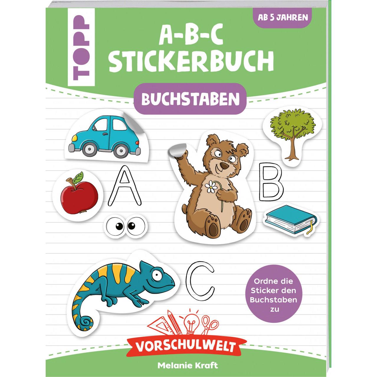 Frech, Sticker, Vorschulwelt - Das A-B-C-Stickerbuch