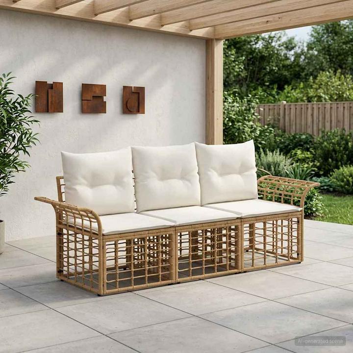 Produktbild vidaXL Sofa für draussen