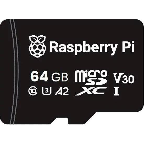 Allnet Raspberry zbh. Speicherkarte 64GB Class10 mit OS, Scheda + Kit di sviluppo