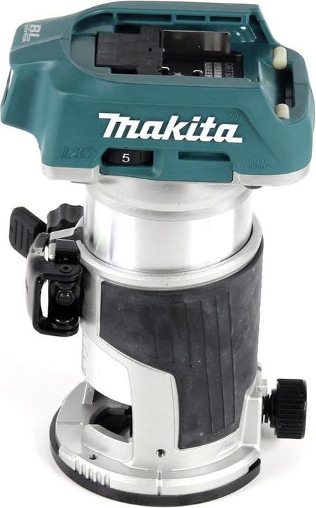 Actual product image Makita DRT 50 Z Battery multifunction router 18V Brushless Solo + Guide rail adapter +