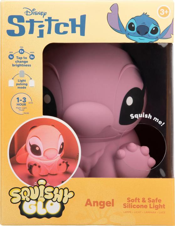 Image du produit Paladone Products Paladone Lampada SquishyGlo Silicone Disney Stitch Angel