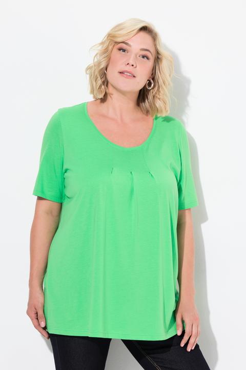 Actual product image Ulla Popken Essential Front Pleat Tee (42, 44)